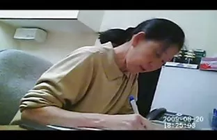 Die Frau gab Botanik ...