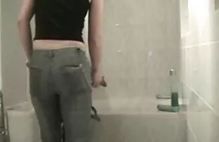 Cumshot Drunken babe ...