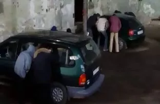 Fick Frau in der Hüt ...