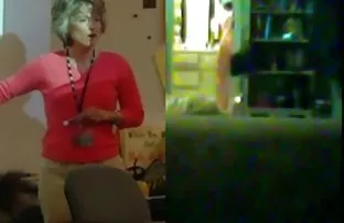 Junge erwischt Mutte ...